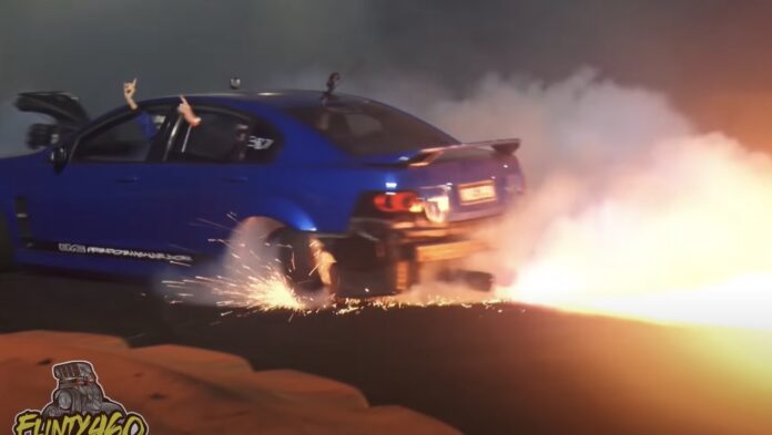 Burnouts gone wrong
