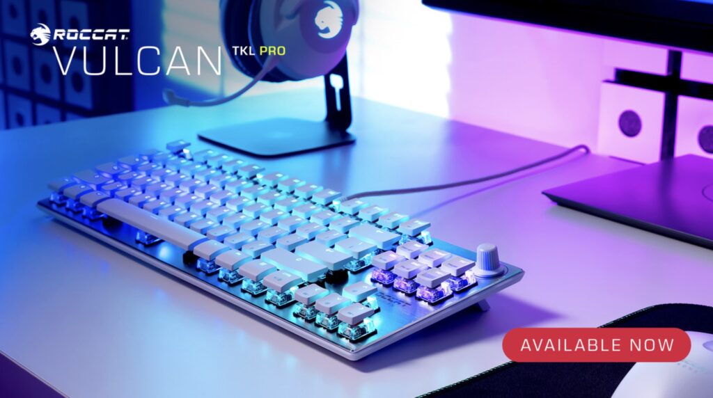 Roccat Vulcan TKL Pro keyboard